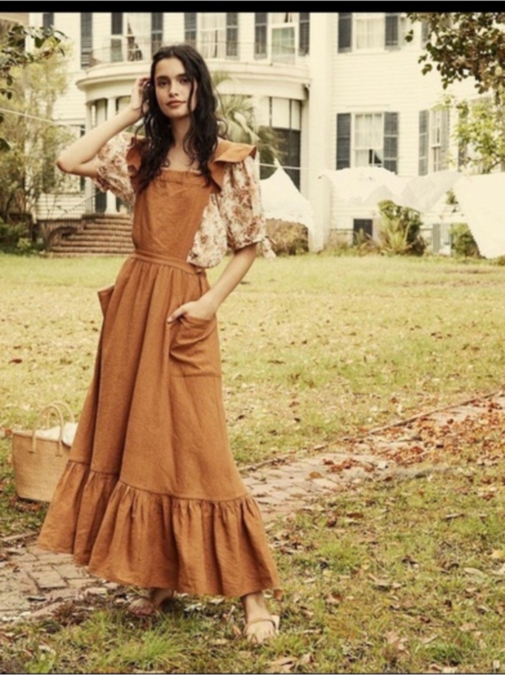 Doen PENINSULA DRESS PUMPKIN New with Tags!